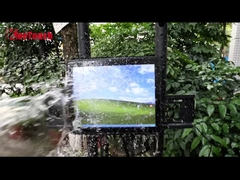 Monitor a 15 pollici capacitivo sporgente di tocco, IP65 monitor di alta luminosità LED