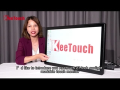 Pidocchi alti a 21,5 pollici dello schermo di monitor di tocco di luminosità 1500 per il ODM di aria aperta