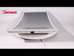 La pagina aperta di PCAP del monitor a 32 pollici di tocco ha curvato la progettazione per gioco