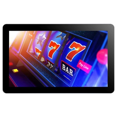 23 Inch PCAP Gaming Touch Monitor With LED Flexible Strip DC 12V