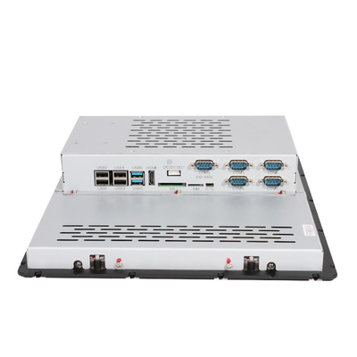 15 Inch PCAP Rugged Touch Screen PC , IP65 All In One Touch Screen Computer