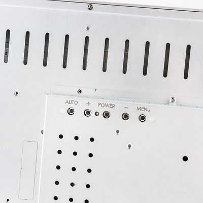 Vandal Proof Pcap Monitor Vga / Dvi / Hdmi Video Input Usb With 1 Year